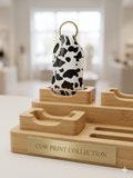 Cow Print Keychain Collection – 3 Styles