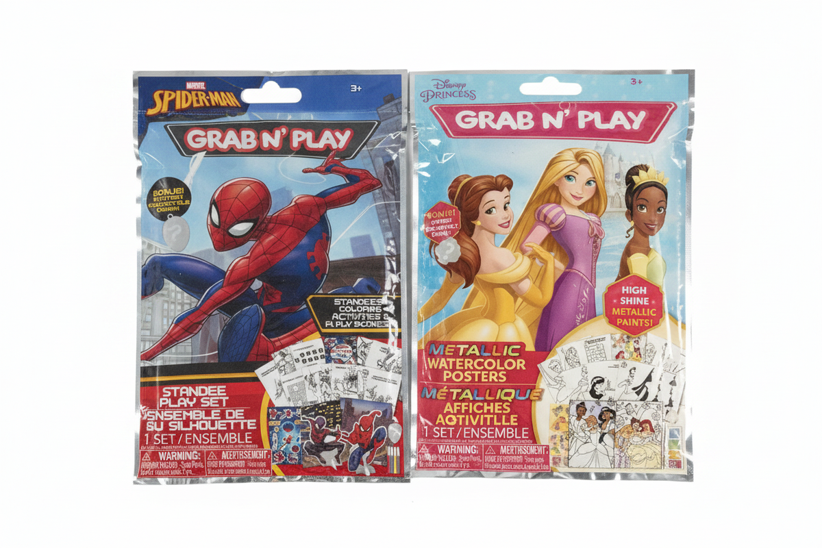Kids Grab "N" Play Activities