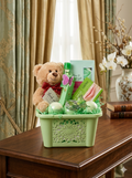 Mint Blossom Spa Basket