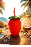 Strawberry Splash Tumbler