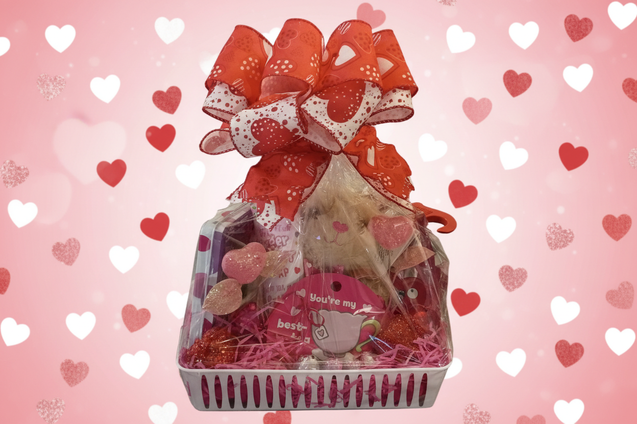 "Kindness & Creativity Kids gift basket"