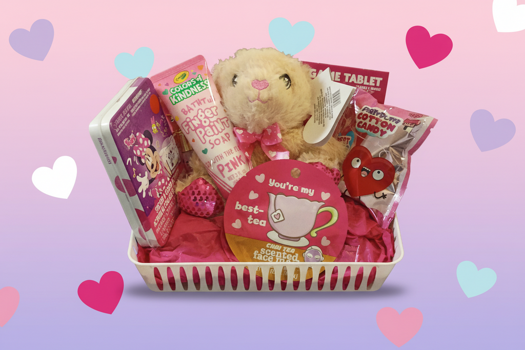 "Kindness & Creativity Kids gift basket"