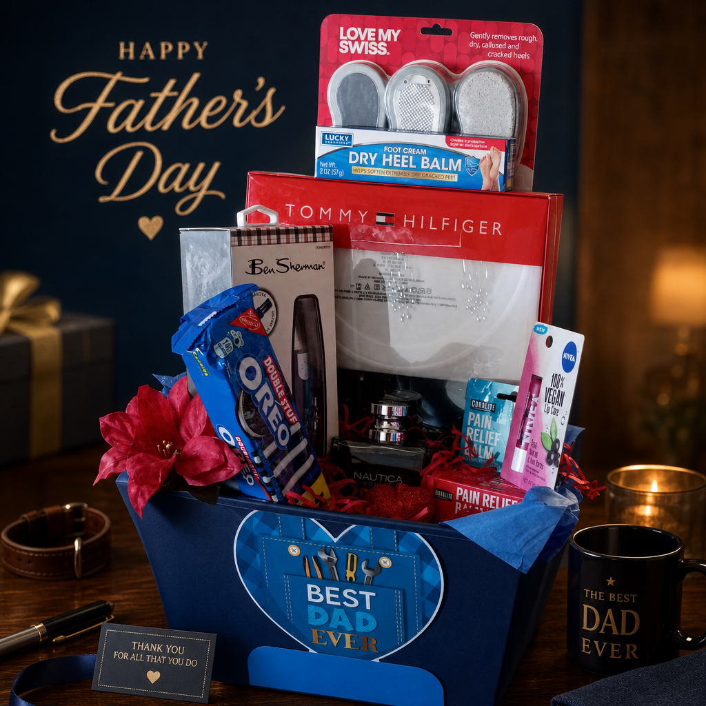 “Best Dad Ever Premium Care Gift Box”