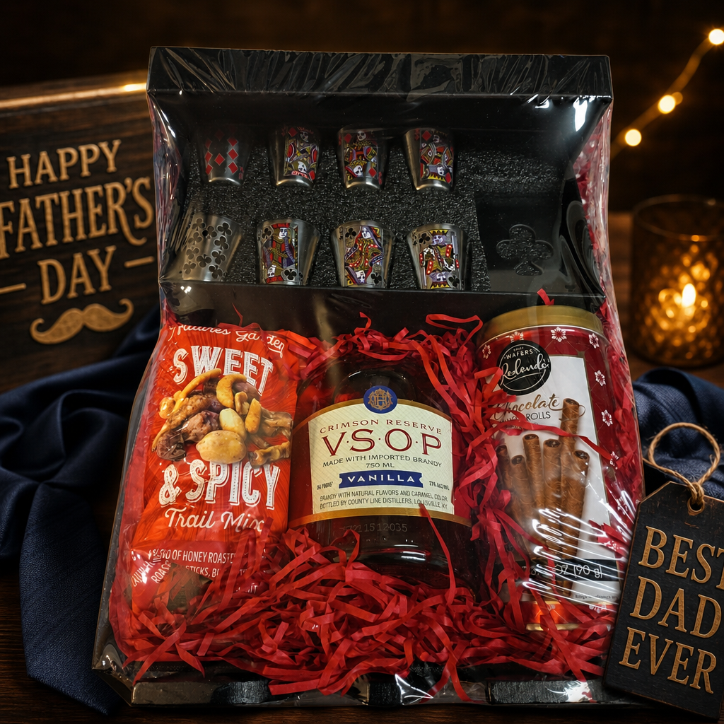 “Gentleman’s Indulgence Father’s Day Gift Box”