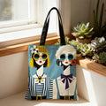 "Pedal & Petals tote bag