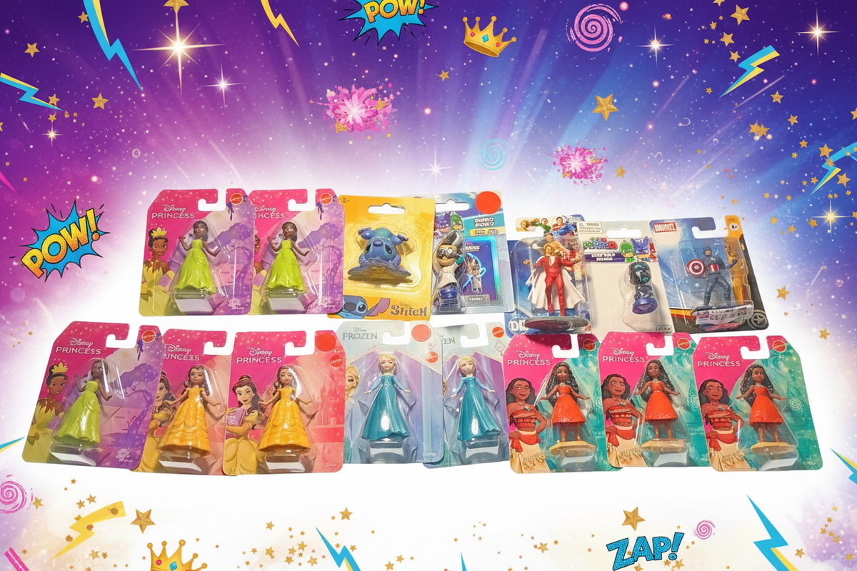 Mini Action Figures & Character Dolls – Disney, Marvel & More