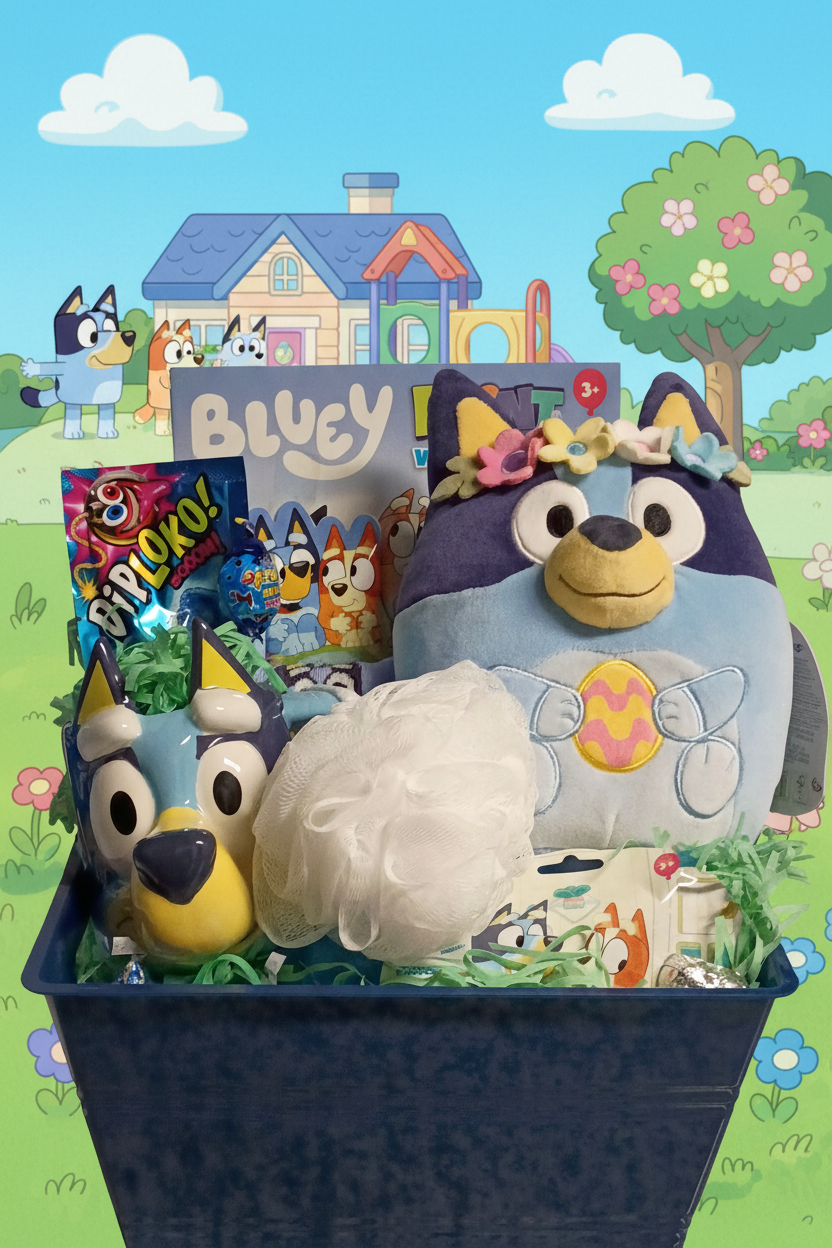 Bluey Fun Day Gift basket