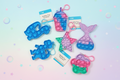 Bubble Pop Keychain Fidget Toy – Silicone Push Pop | Kids & Teens