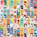 Cat and Dog Magnetic Bookmarks