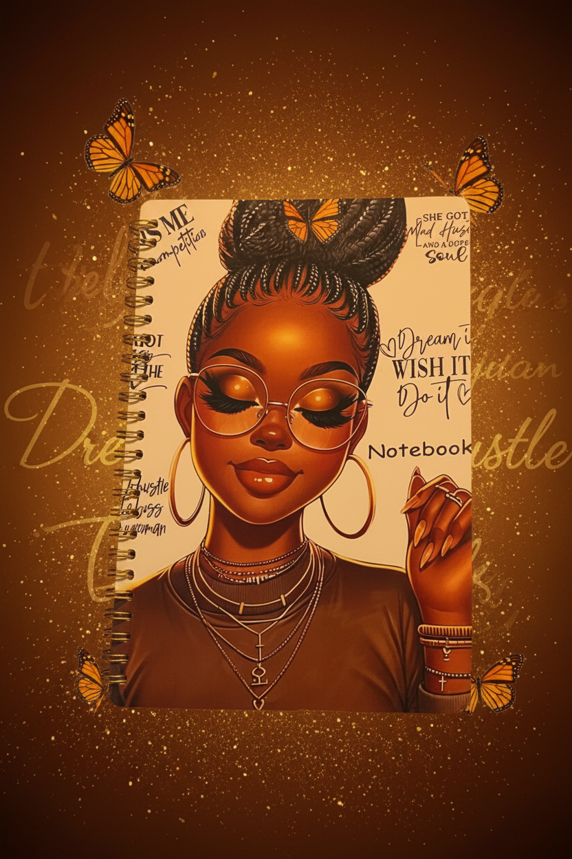 Dream It, Wish It, Do It – Boss Woman Spiral Notebook