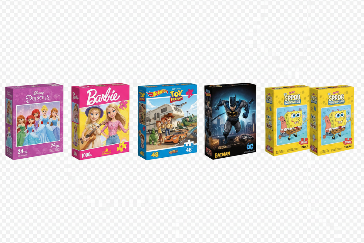 “Puzzle Fun for Little Imaginations"