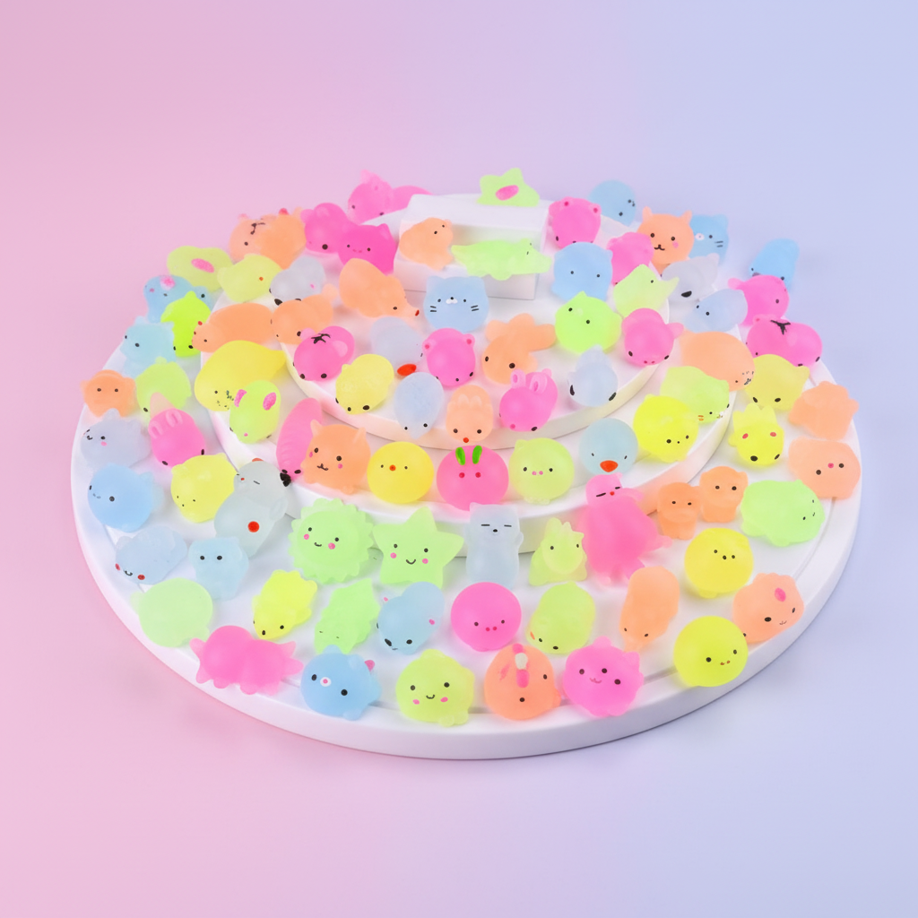 Single Mochi Squishy Toy – Random Kawaii Fidget (1 PC)